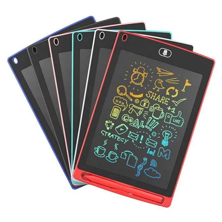 8.5 inch Multicolor Display LCD Drawing Writing Tablet for Kids & Adults with Pen | Eraseable Colorful E-writing pad