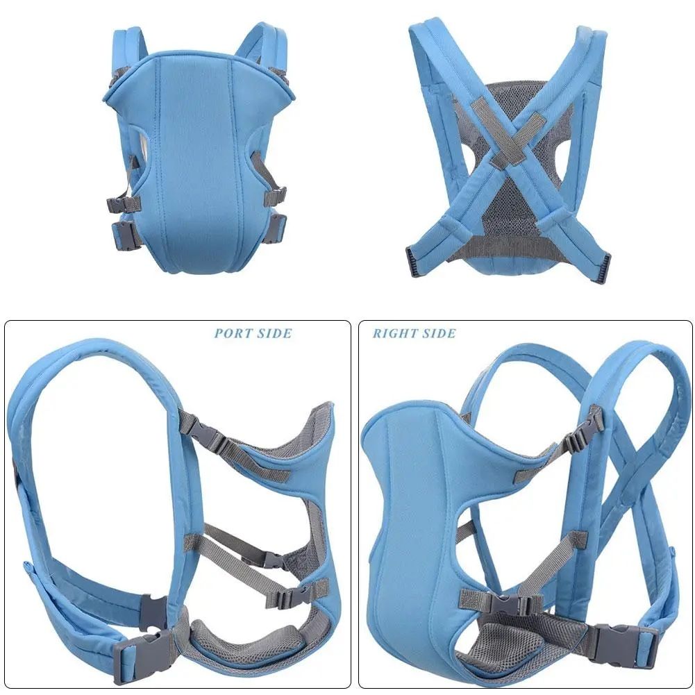 Multicolor Adjustable Baby Carrier Strong Material Safety Belt Adapt to Newborn Infant & Toddler of 3 to 18 Month Backpack