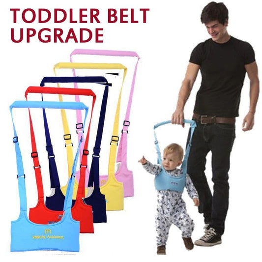 Safe Keeper Baby Harness Sling Boy Girls Toddler Learning Walking Leashes Care Infant Aid Walking Assistant Belt Anti Lost (Multicolor)
