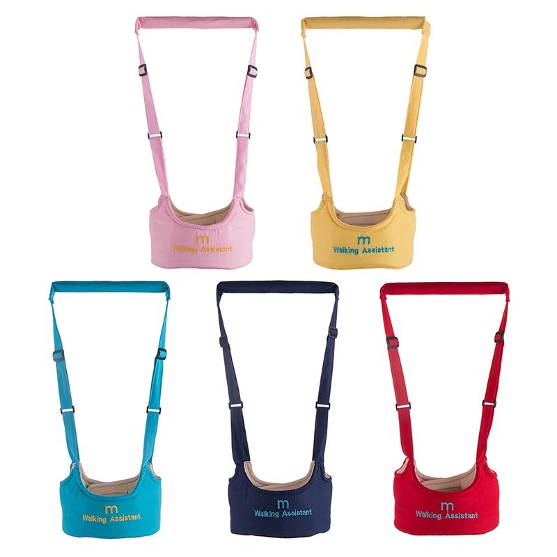 Safe Keeper Baby Harness Sling Boy Girls Toddler Learning Walking Leashes Care Infant Aid Walking Assistant Belt Anti Lost (Multicolor)