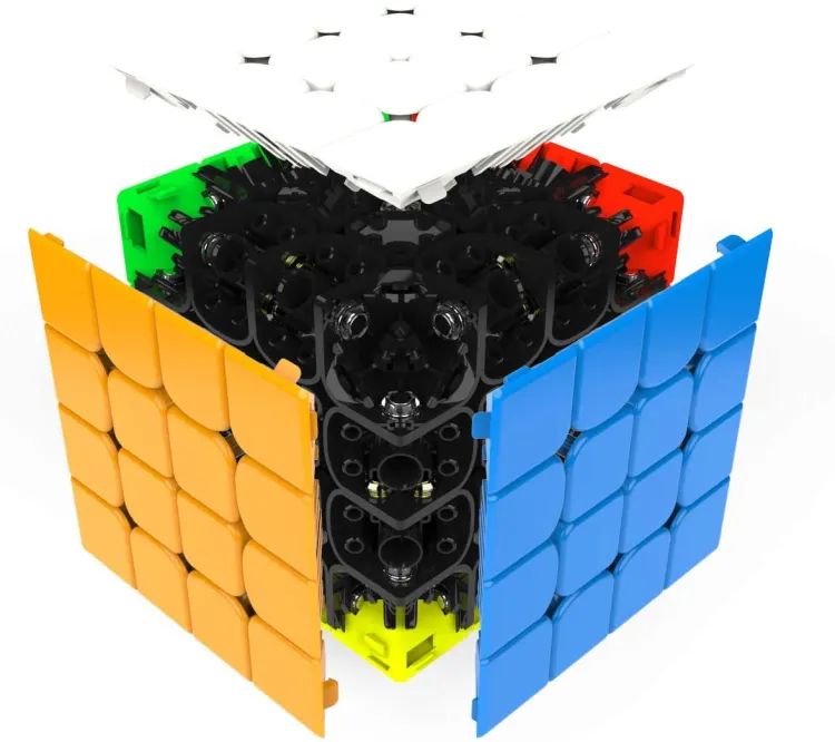 Rubik Cube Stickerless Qiyi Warrior Rubiks Cube Magic Speed Cube Puzzle Toys Rubik's Cube Memory and Responsiveness, Concentration Cube