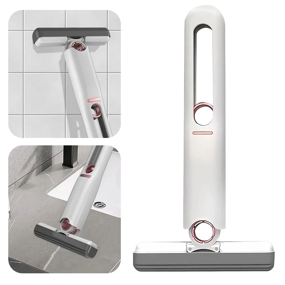 Mini Squeeze Mop Portable Cleaning Mop Desk &  Window Glass Sponge Cleaner Water-resistant Cleaning Tools