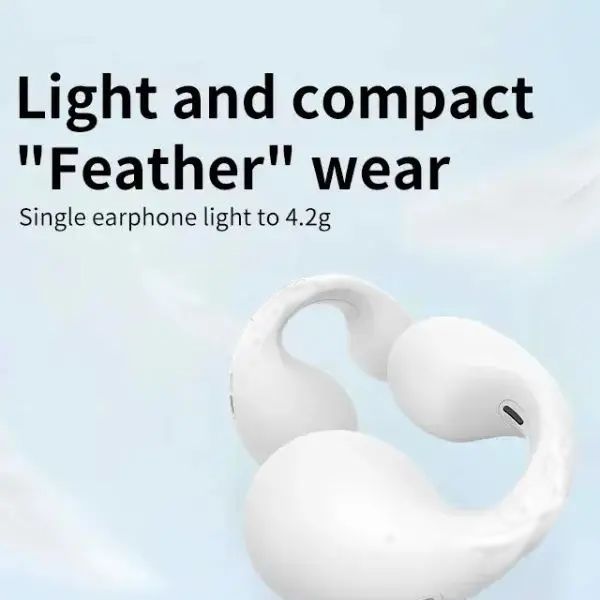 Wireless Ear Clip Bluetooth 5.3 Headphones Ear cuffs Sport Outdoor Headset Earring Type Wireless Bluetooth IPX5 Waterproof