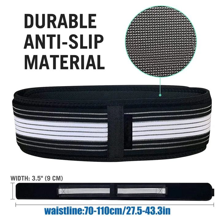 Hip Belt Sacroiliac SI Joint Braces for Hip Pain Pelvic Support Belt Sciatica Pelvis Lumbar Pain Relief Lower Back Support Body Buliding Belt