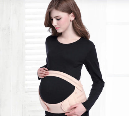 Breathable Abdominal Support Belt for Pregnant Women – Maternity Belt to Support Pregnancy – Summer-Friendly Maternity Belly Band with Honeycomb Design, Waist & Tummy Support