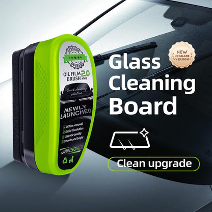 Premium Car Glass Oil Film Remover & Polish Cleaner – Professional-Grade Windscreen Cleaner Solution for Crystal Clear Windows Anti-Fog & Anti-Glare Treatment