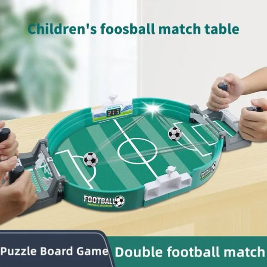 Mini Tabletop Football Game Set Soccer Table Competition Two Player Game Finger Sports Football