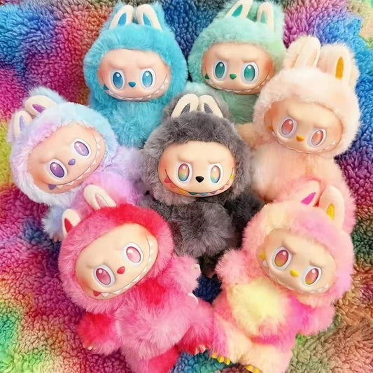 Original Labubu Doll Clothes Heartbeat Macaron Baby Pendant Clothes Enamel Face Clothes Decor Gifts