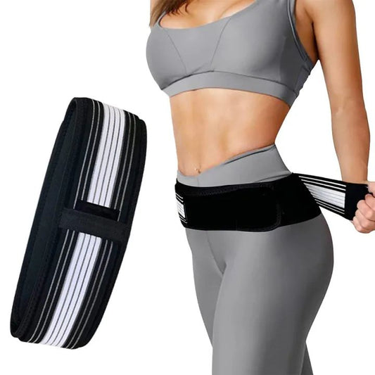 Hip Belt Sacroiliac SI Joint Braces for Hip Pain Pelvic Support Belt Sciatica Pelvis Lumbar Pain Relief Lower Back Support Body Buliding Belt