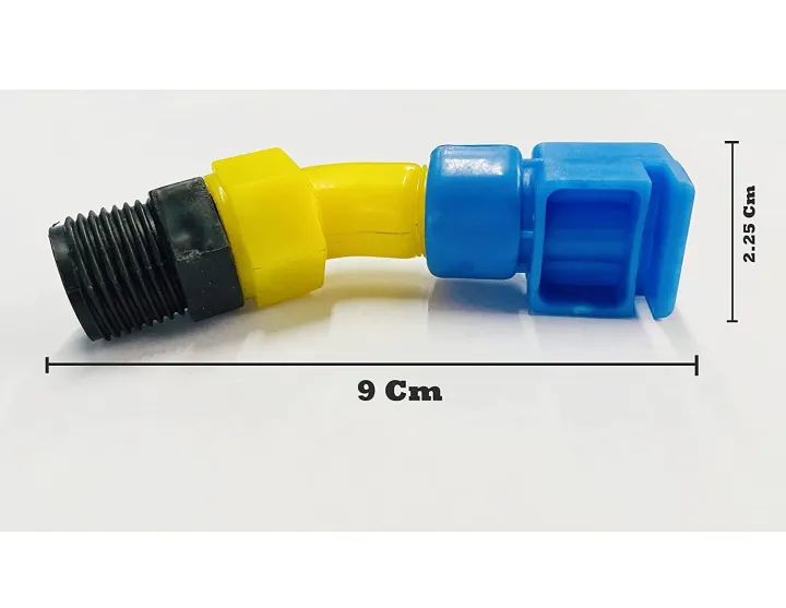 Pack Of 10 Solar Panel Cleaning Sprinkler Nozzle 1/2 inch Standard Size PVC Unique System for Cleaning and Washing Solar Panels